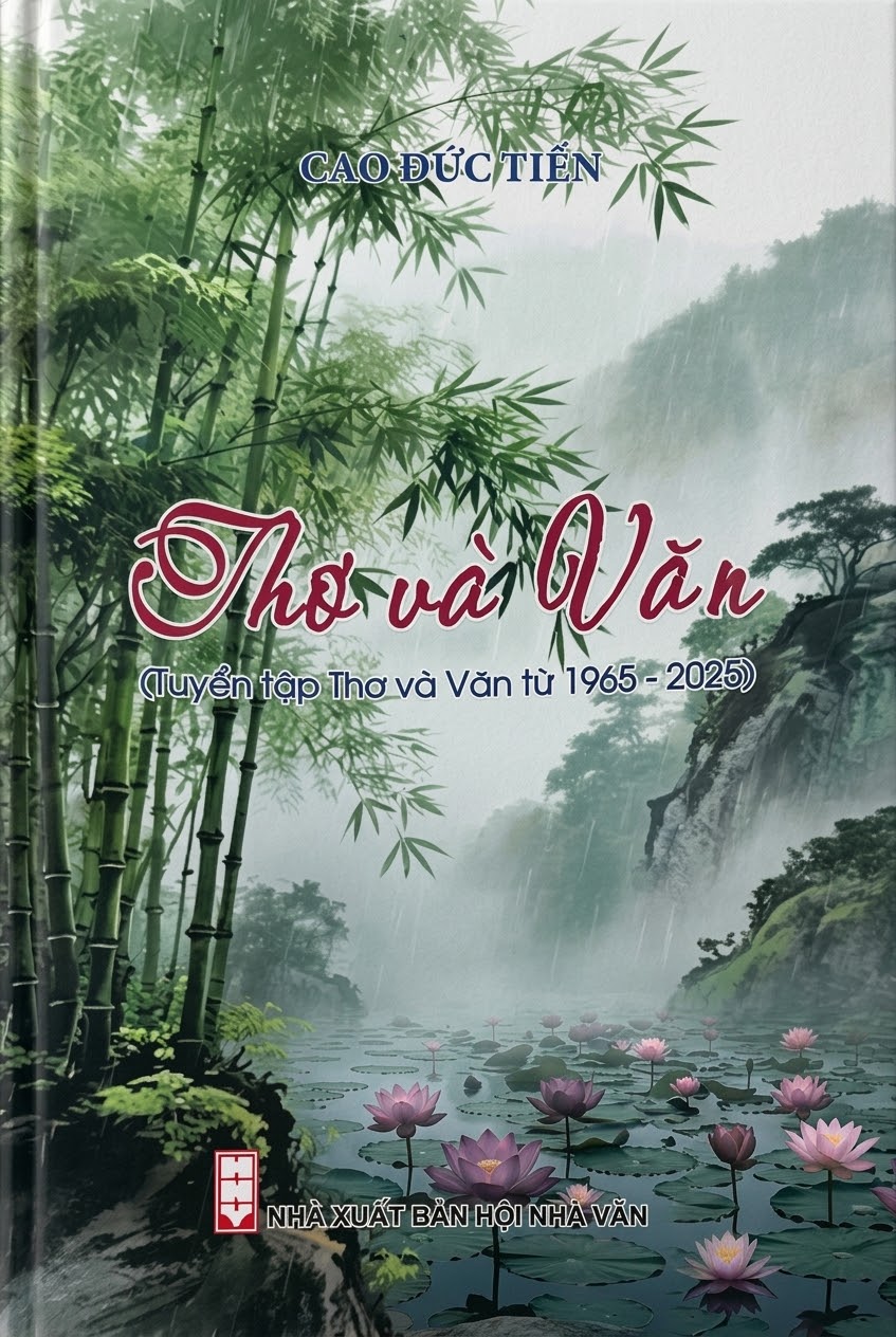 Bìa cuốn Thơ và Văn